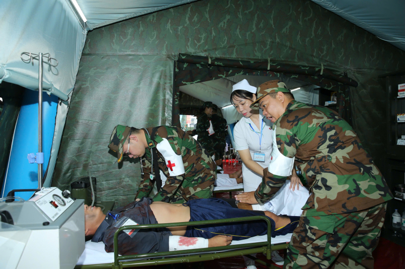 Đong đầy ý nghĩa các hoạt động Giao lưu hữu nghị quốc phòng biên giới Việt Nam - Campuchia -0