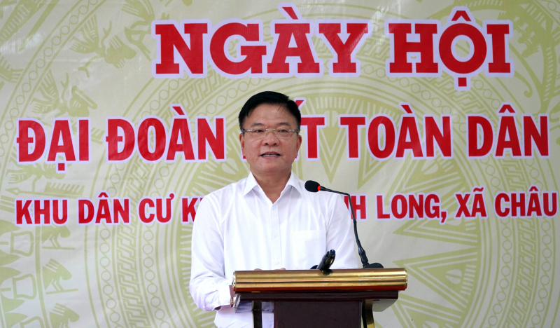 Phó Thủ tướng Lê Thành Long dự Ngày hội Đại đoàn kết toàn dân tộc tại An Giang -0