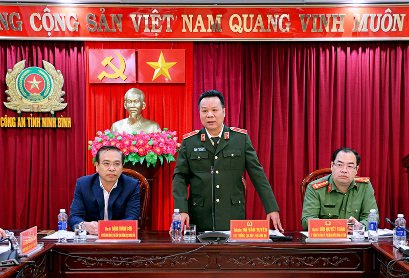 Kiểm tra tiến độ Dự án xây dựng nhà ở xã hội cho lực lượng Công an ở Ninh Bình -0