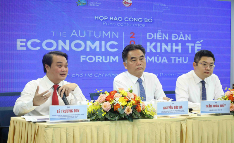 Diễn đàn Kinh tế mùa thu năm 2025 được tổ chức tại TP Hồ Chí Minh -0