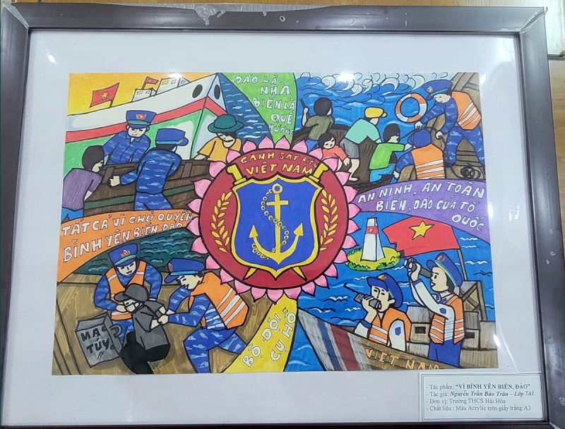 حب البحر والجزر يتم التعبير عنه من خلال مسابقة الرسم والاختبار المباشر -0