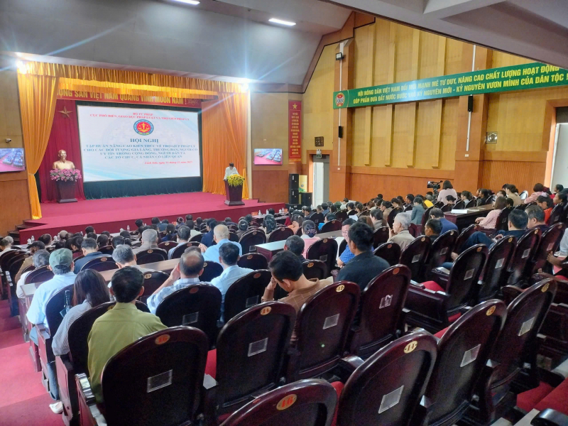 Bringing legal aid policy closer to the people in Thanh Hoa -0