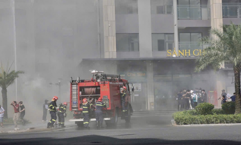 Gần 3.200 người tham gia diễn tập PCCC và CNCH tại tòa nhà cao tầng -1
