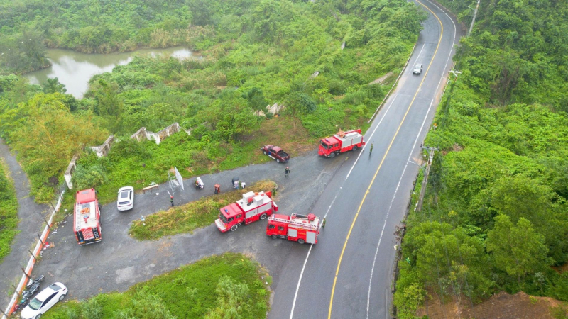 PCCC&CNCH Đà Nẵng diễn tập xử lý tai nạn hiểm nguy tại bán đảo Sơn Trà -0