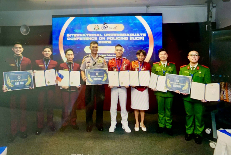 Học viện CSND đạt giải Ba Cuộc thi nghiên cứu khoa học dành cho sinh viên Cảnh sát châu Á năm 2025 -0