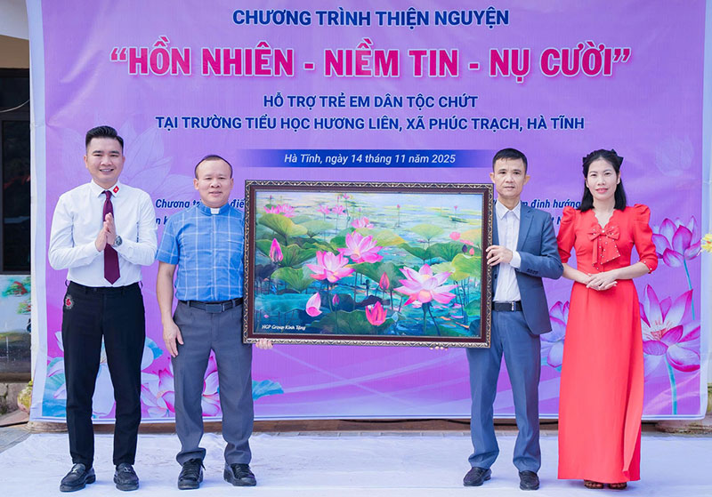 Hoàng Gia Phát hỗ trợ hơn 1,1 tỷ đồng cho học sinh dân tộc Chứt -0