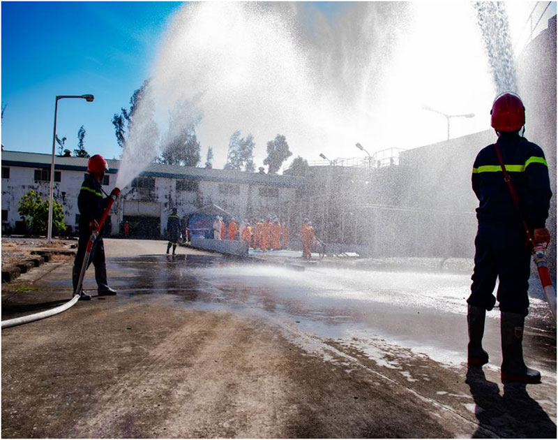 Công ty Cổ phần Nhiệt điện Phả Lại tổ chức thành công diễn tập ứng phó sự cố hóa chất năm 2025 -1