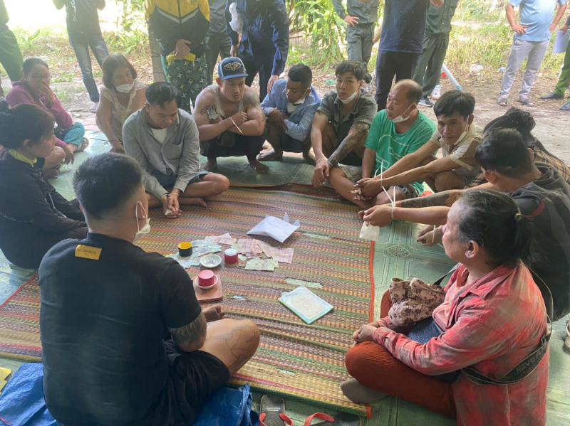 Triệt phá sòng tài xỉu có nhiều phụ nữ lớn tuổi tham gia -0