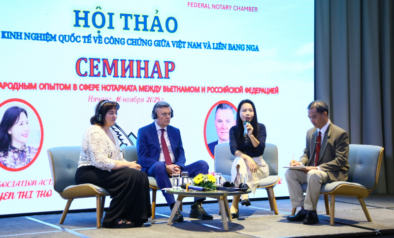 Tăng cường hợp tác quốc tế trong lĩnh vực công chứng -0