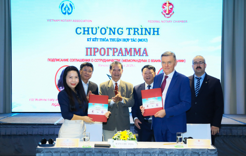 Tăng cường hợp tác quốc tế trong lĩnh vực công chứng -0