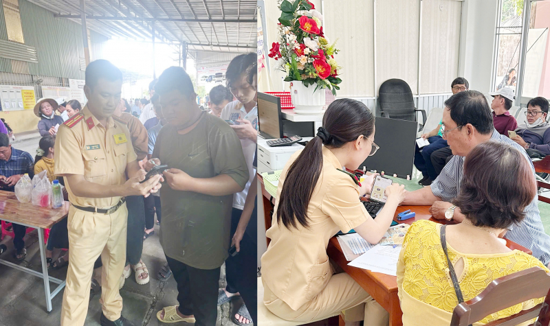 Công an Cần Thơ đẩy mạnh triển khai ứng dụng VNeTraffic  -0