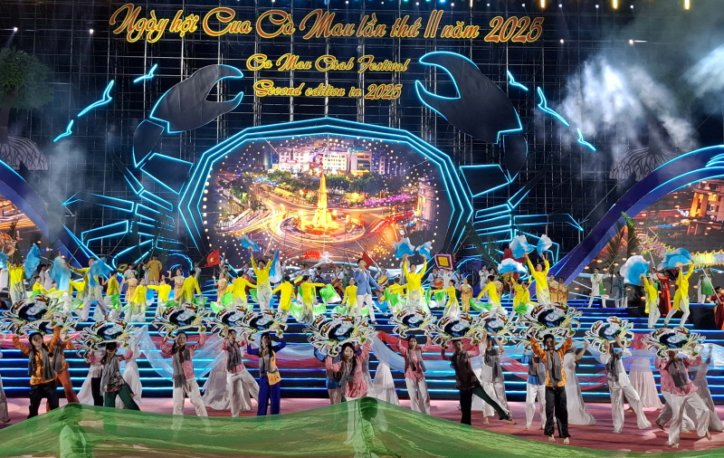 Khai mạc Ngày hội cua Cà Mau lần 2 năm 2025 -1