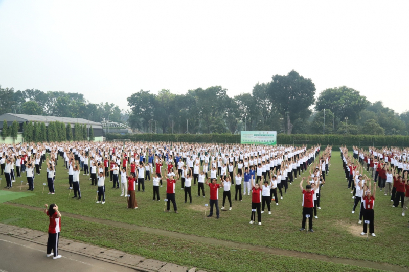 TP. Hồ Chí Minh: Gần 2.000 người tham gia Đồng diễn Dưỡng sinh vì sức khỏe cộng đồng -3