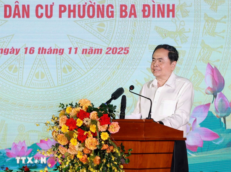 Hà Nội: Tổng Bí thư Tô Lâm dự Ngày hội Đại đoàn kết dân tộc phường Ba Đình -0