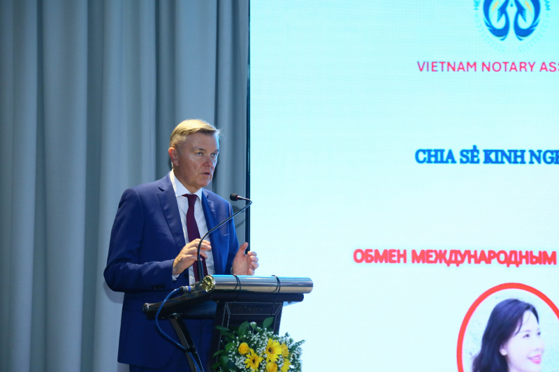Tăng cường hợp tác quốc tế trong lĩnh vực công chứng -0
