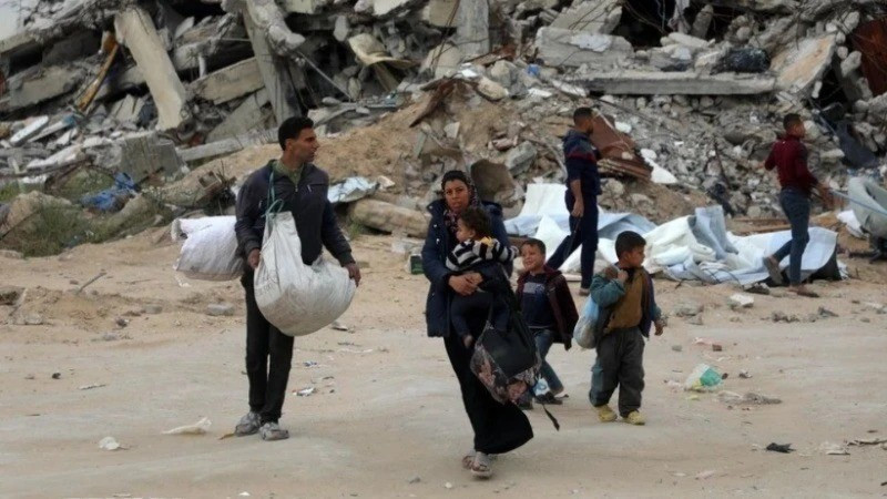 Gaza giữa “bản đồ hậu chiến” và dòng người tị nạn -0