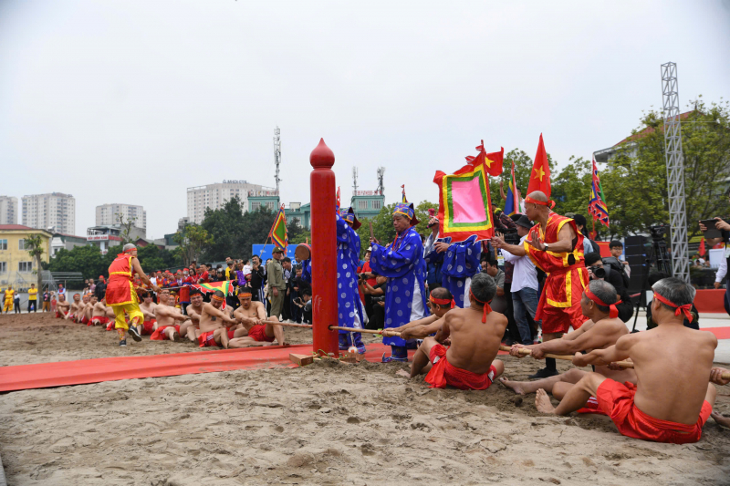 Việt Nam, Campuchia, Hàn Quốc, Philippines tưng bừng giao lưu trình diễn di sản Kéo co -0