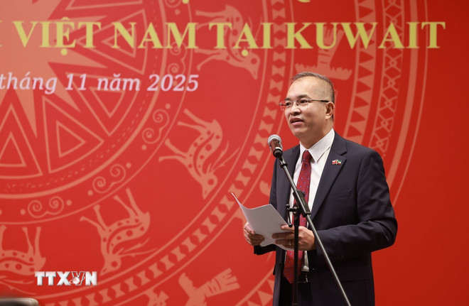 Thủ tướng Phạm Minh Chính và Phu nhân gặp gỡ cộng đồng người Việt tại Kuwait -0