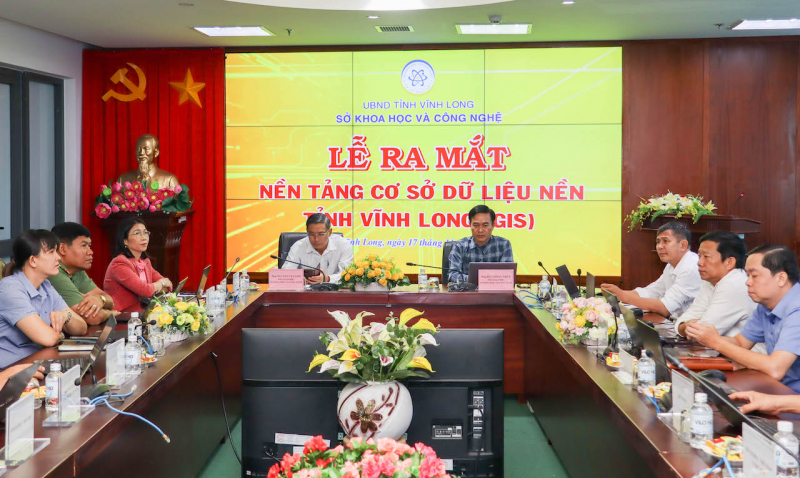 Vĩnh Long ra mắt Nền tảng Cơ sở dữ liệu nền -0