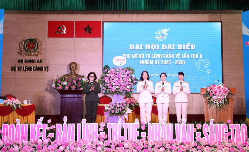 Phụ nữ Cảnh vệ phát huy bản lĩnh, trách nhiệm trong nhiệm kỳ 2025–2030 -0