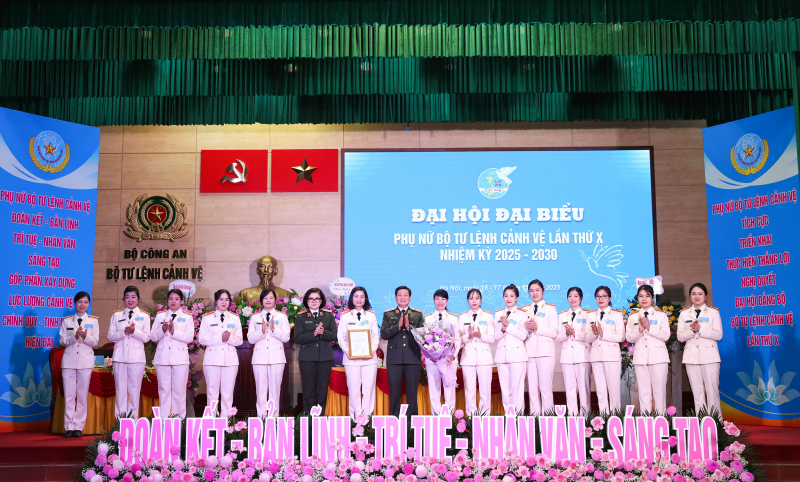 Phụ nữ Cảnh vệ phát huy bản lĩnh, trách nhiệm trong nhiệm kỳ 2025–2030 -0