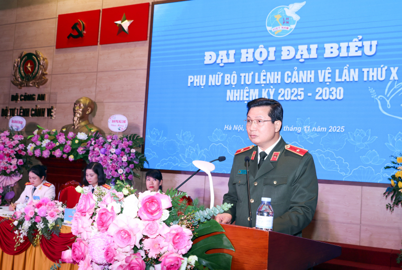 Phụ nữ Cảnh vệ phát huy bản lĩnh, trách nhiệm trong nhiệm kỳ 2025–2030 -0