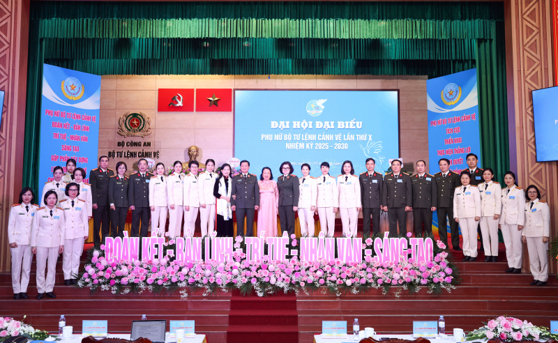 Phụ nữ Cảnh vệ phát huy bản lĩnh, trách nhiệm trong nhiệm kỳ 2025–2030 -0