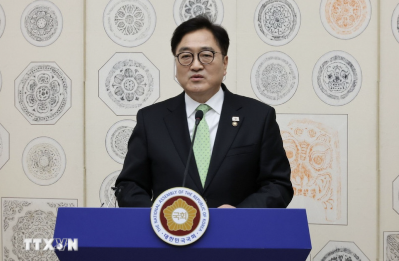 Chủ tịch Quốc hội Đại Hàn Dân Quốc và phu nhân sẽ thăm chính thức Việt Nam -0