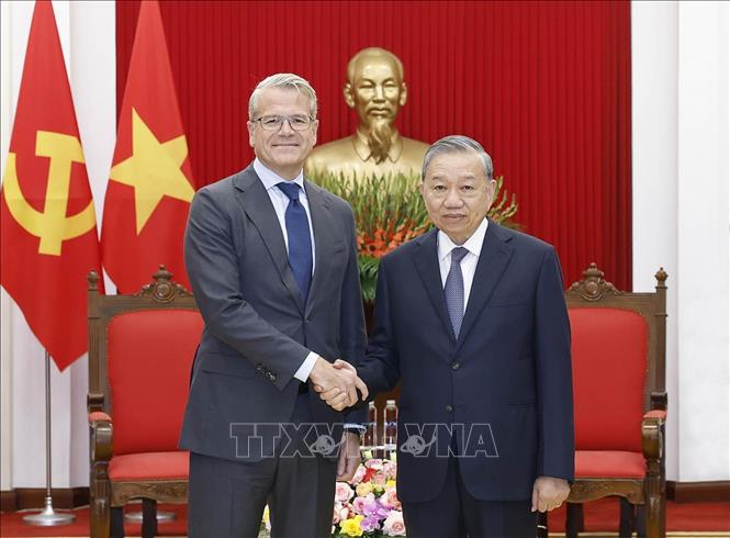 Tổng Bí thư Tô Lâm tiếp Giám đốc Tập đoàn A.P.Moller - Maersk -0