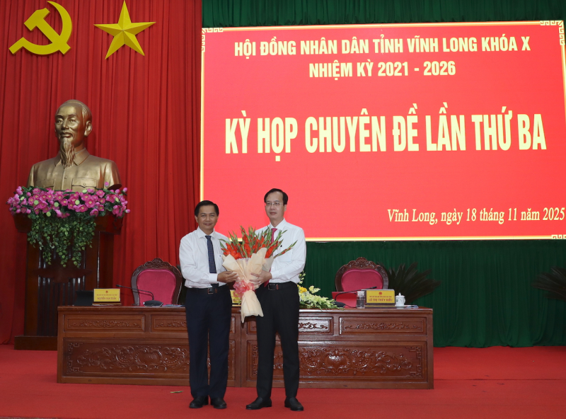 Đồng chí Trần Trí Quang được bầu giữ chức vụ Chủ tịch UBND tỉnh Vĩnh Long -0