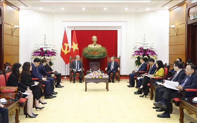 Tổng Bí thư Tô Lâm tiếp Giám đốc Tập đoàn A.P.Moller - Maersk -0