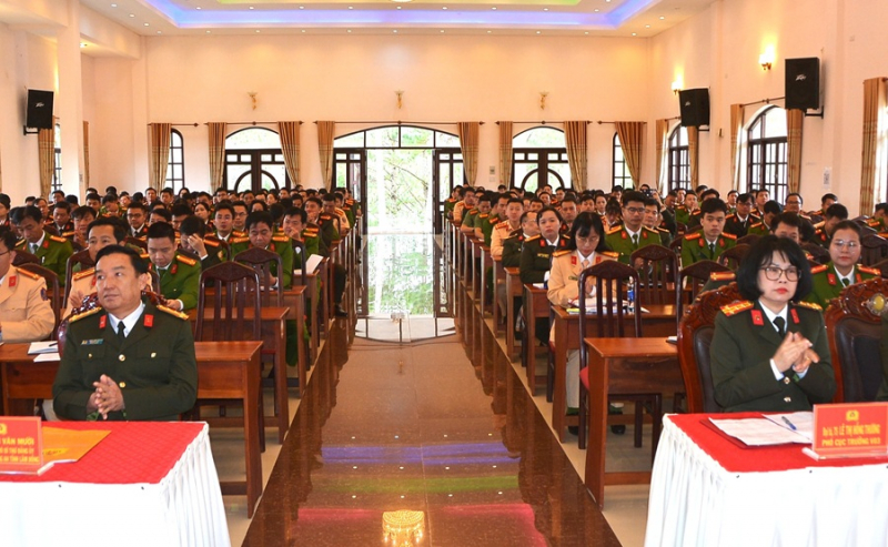 Nâng cao năng lực pháp chế, cải cách hành chính, tư pháp CAND -0