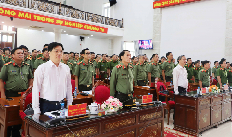 Lấy sự hài lòng của người dân, doanh nghiệp làm thước đo cải cách hành chính trong CAND -0