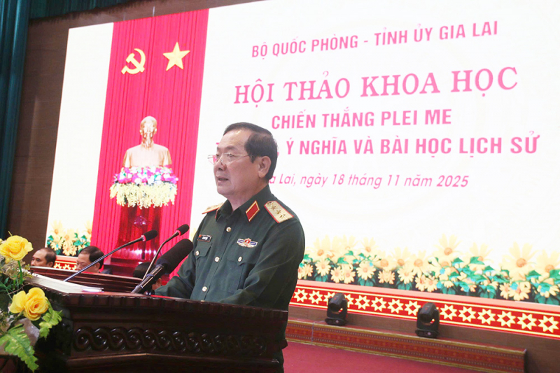 Hội thảo khoa học: Chiến thắng Plei Me - Tầm vóc, ý nghĩa và bài học lịch sử -1