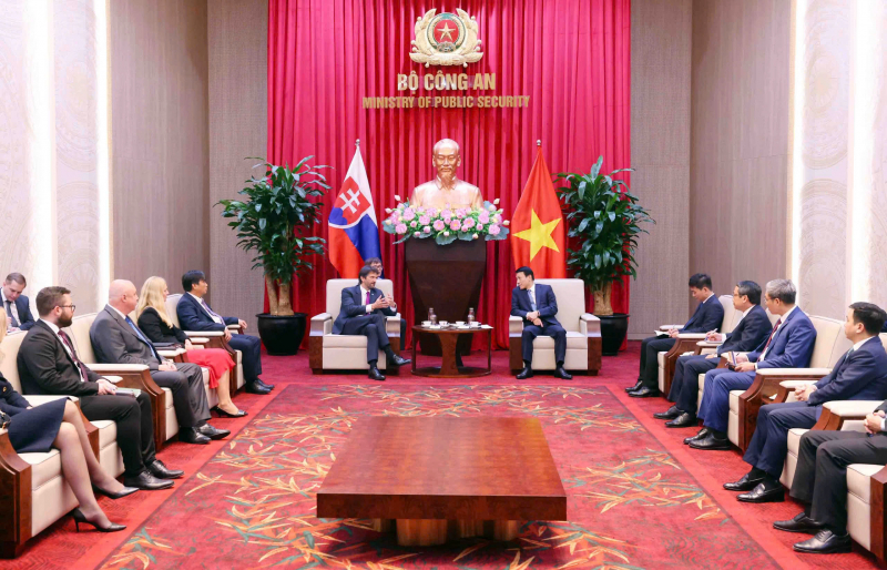 Thúc đẩy hợp tác công nghiệp - an ninh giữa Bộ Công an Việt Nam và các đối tác Slovakia -0
