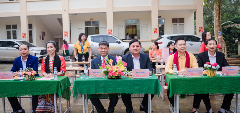 Khởi công công trình nhà cộng đồng đa năng Trường Phổ thông DTBT THCS Yên Thắng -0