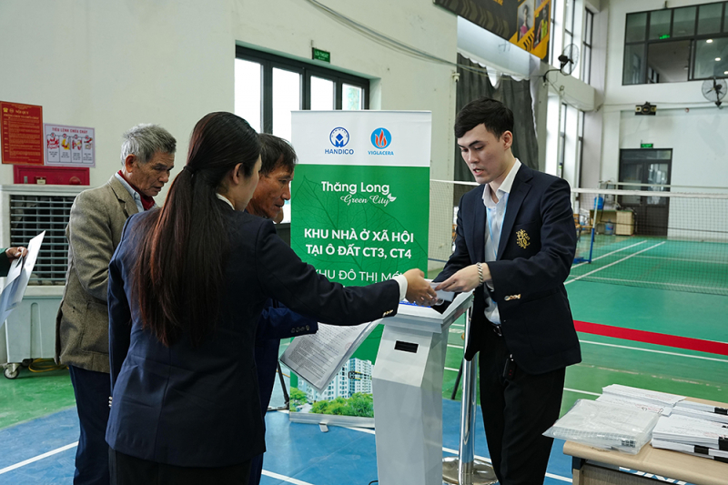 Tạo điều kiện tối đã cho người dân khi đăng ký mua nhà ở xã hội CT3 Kim Chung, Hà  Nội -0