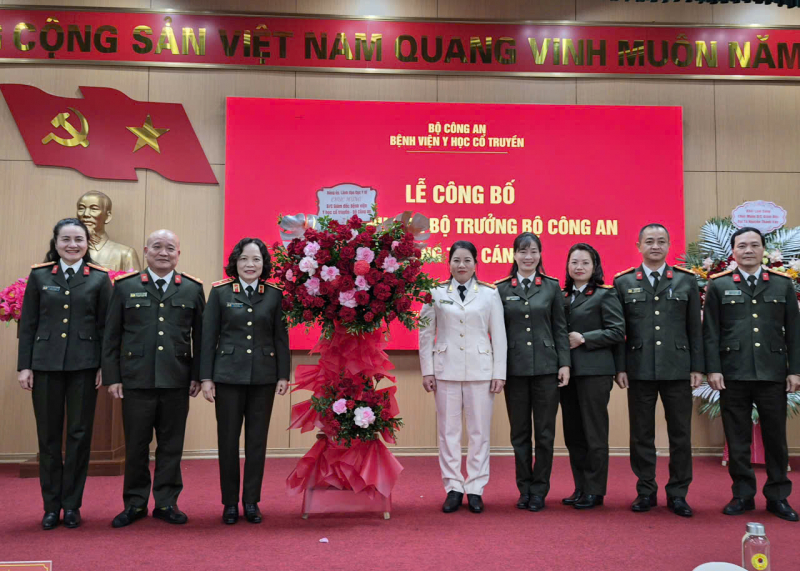 Điều động, bổ nhiệm Đại tá Nguyễn Thanh Vân giữ chức vụ Giám đốc Bệnh viện Y học cổ truyền Bộ Công an -0