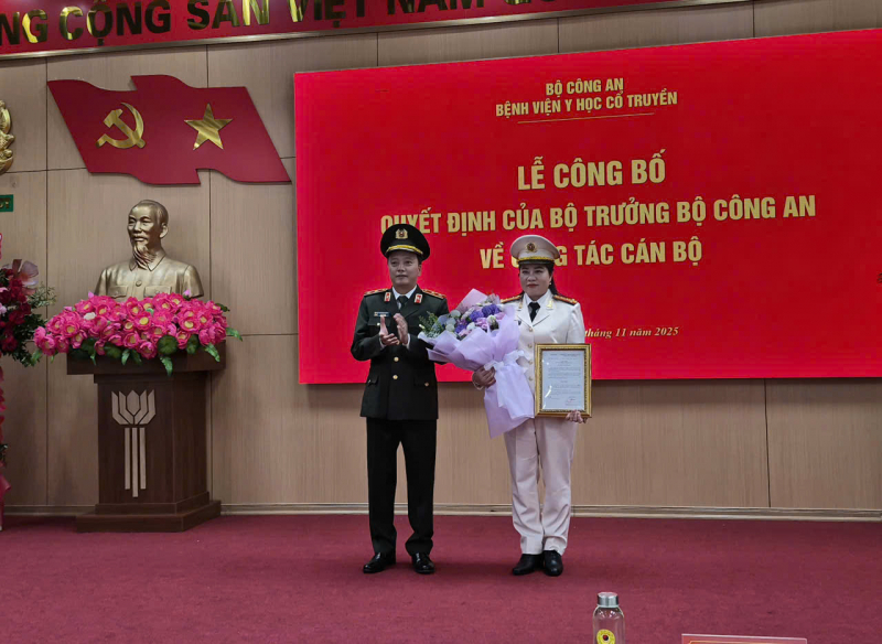 Điều động, bổ nhiệm Đại tá Nguyễn Thanh Vân giữ chức vụ Giám đốc Bệnh viện Y học cổ truyền Bộ Công an -0