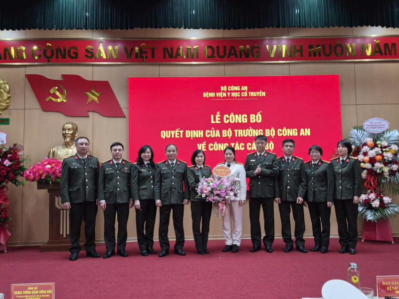 Điều động, bổ nhiệm Đại tá Nguyễn Thanh Vân giữ chức vụ Giám đốc Bệnh viện Y học cổ truyền Bộ Công an -0