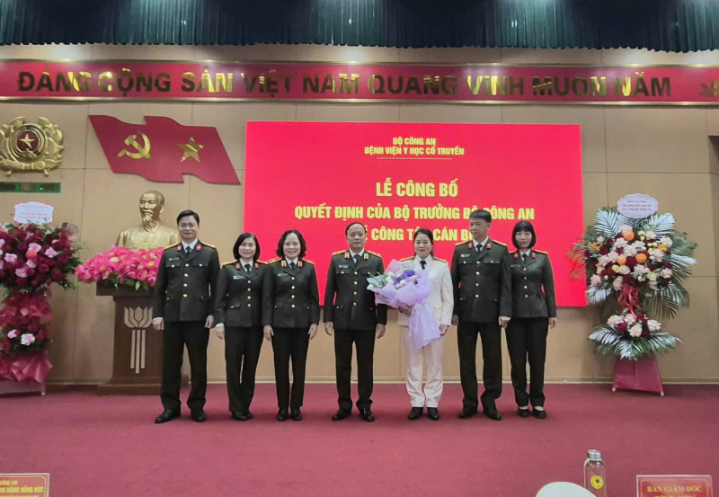 Điều động, bổ nhiệm Đại tá Nguyễn Thanh Vân giữ chức vụ Giám đốc Bệnh viện Y học cổ truyền Bộ Công an -0