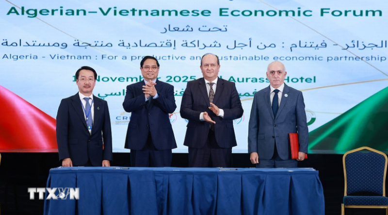 Thủ tướng hội kiến Chủ tịch Hạ viện Algeria, củng cố quan hệ Đối tác Chiến lược -0