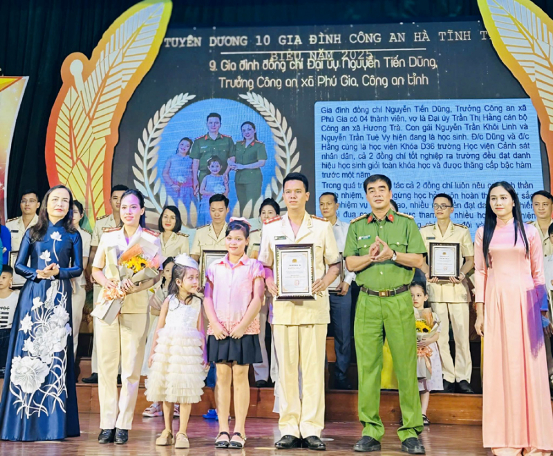 Trưởng Công an xã duy nhất ở Hà Tĩnh được Bộ Công an vinh danh -0