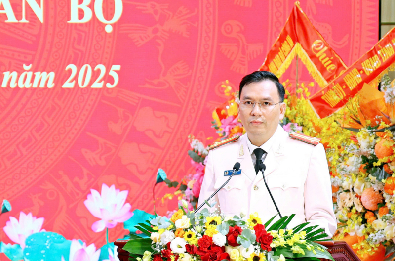 Bộ Công an tổ chức công bố các Quyết định về công tác cán bộ  tại Công an tỉnh Ninh Bình -0