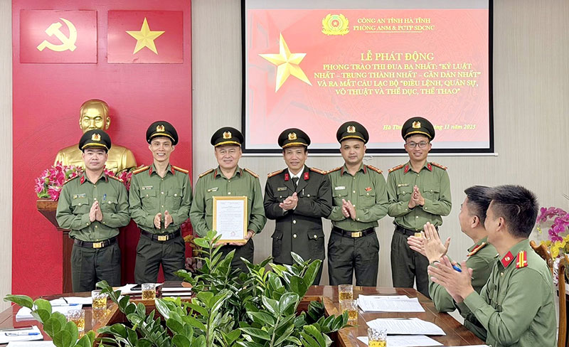 Công an Hà Tĩnh – “Khắc tinh” tội phạm trên không gian mạng -0