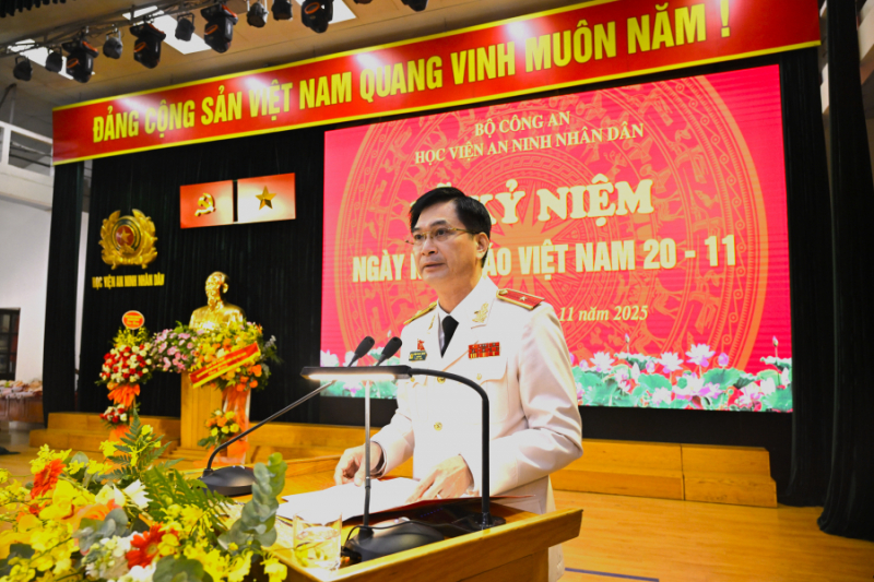 Học viện ANND cần định vị lại mình để vươn tầm quốc gia và khu vực -0