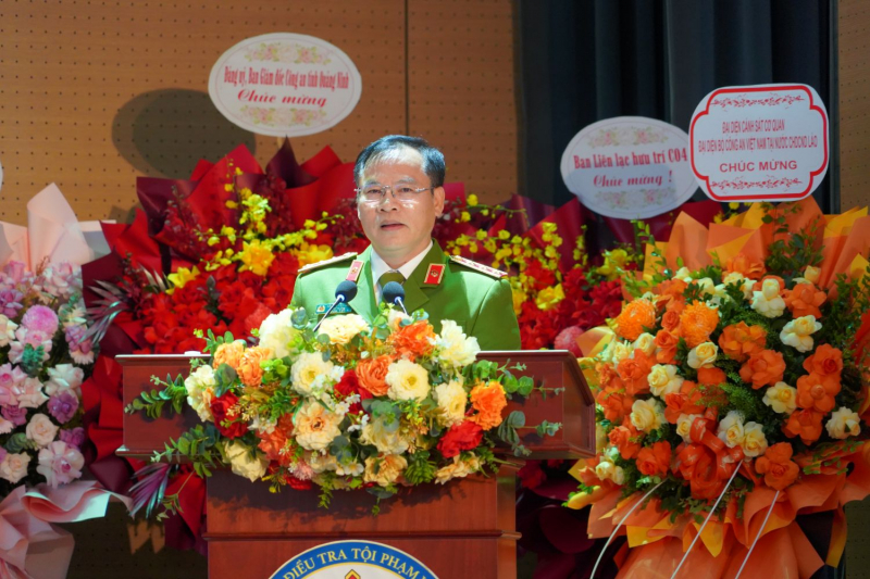 Công bố bổ nhiệm Phó Cục trưởng Cục Cảnh sát điều tra tội phạm về ma túy -0