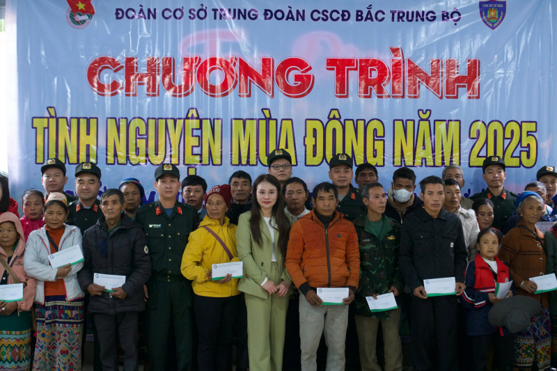 Trung đoàn CSCĐ Bắc Trung Bộ: Nhiều hoạt động ý nghĩa hướng về đồng bào vùng cao -0