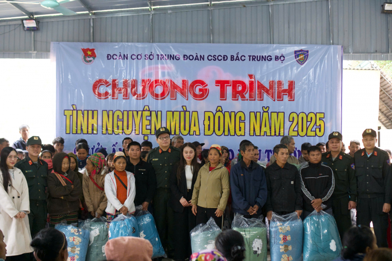 Trung đoàn CSCĐ Bắc Trung Bộ: Nhiều hoạt động ý nghĩa hướng về đồng bào vùng cao -0