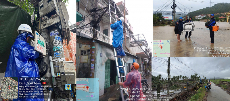 VNPT ứng cứu mạng lưới giữa tâm lũ Khánh Hòa – Tây Nguyên -0